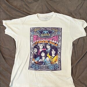 Aerosmith Let Rock Rule Graphic Tee - size L